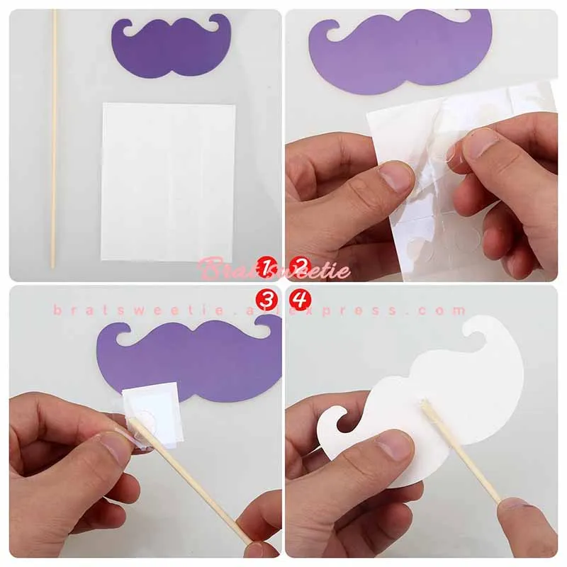 26 шт Русалка Фотокабины реквизит комплект с рисунком маленькая русалочка