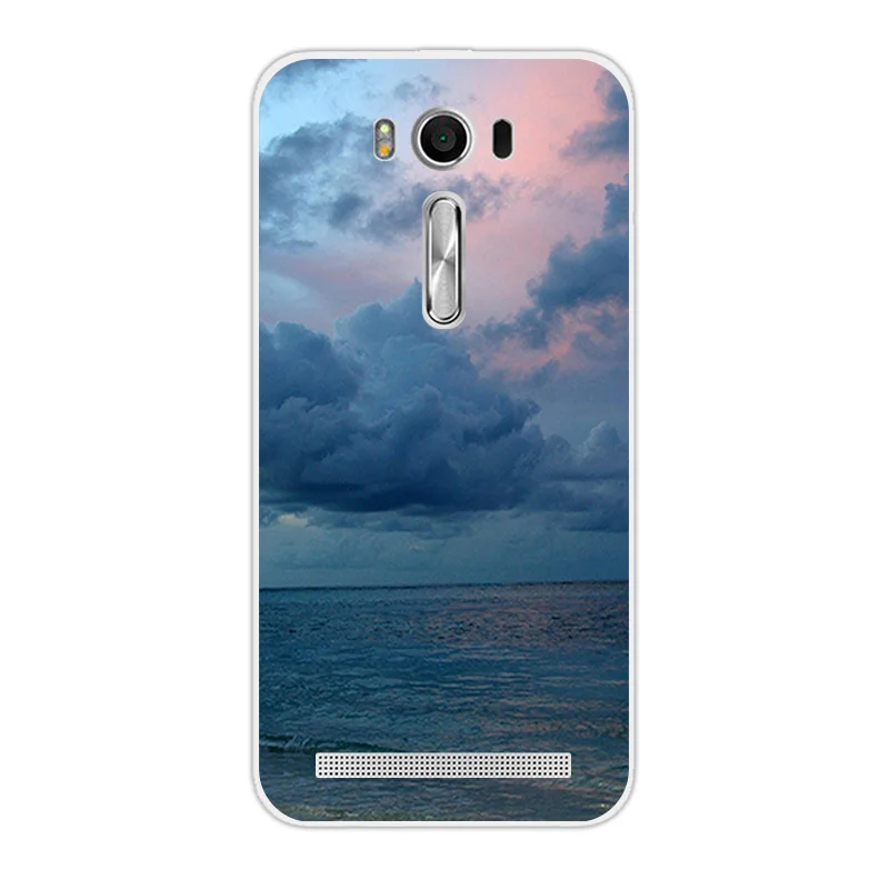 Для Asus ZenFone 2 Laser ZE500KL 5,0 дюймов прозрачный силиконовый для ASUS Zenfone ZE500KL тонкий мягкий ТПУ Фламинго чехлы для телефонов