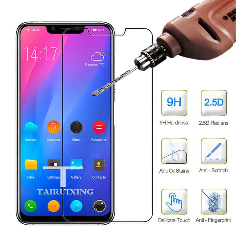 Закаленное стекло 9H для Elephone A5 / Lite защита экрана защитная стеклянная пленка A5/A5Lite