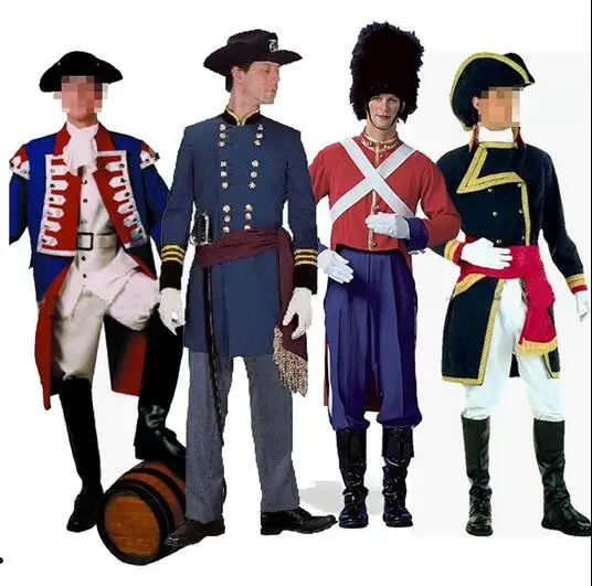 2016 хит Хэллоуин Мужская охранная Одежда уютные солдатские костюмы английская