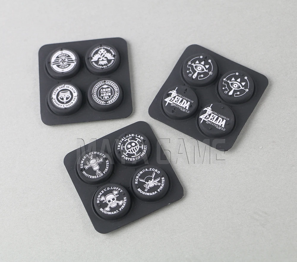 

OCGAME 12sets/lot new design For Nintend Switch Silicone Rocker Cap Crown Thumb Grip Joystick Cap Cover for Switch NS