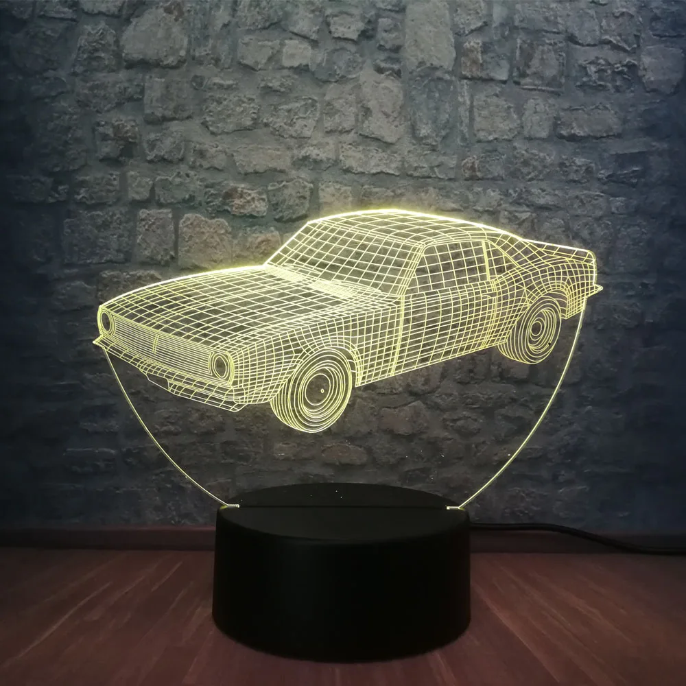 Лидер продаж клевые автомобильные подушки Куба в ретро стиле анимации 3D
