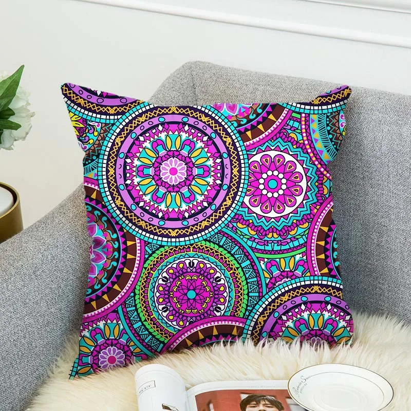 Двусторонняя Мандала с цветочным узором | Дом и сад