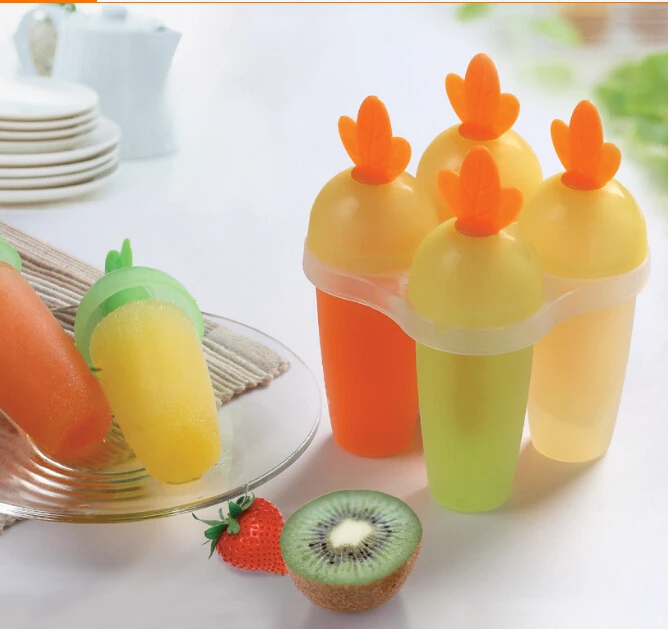 

Creative New Radish shaped ice mold Free shipping Random Color