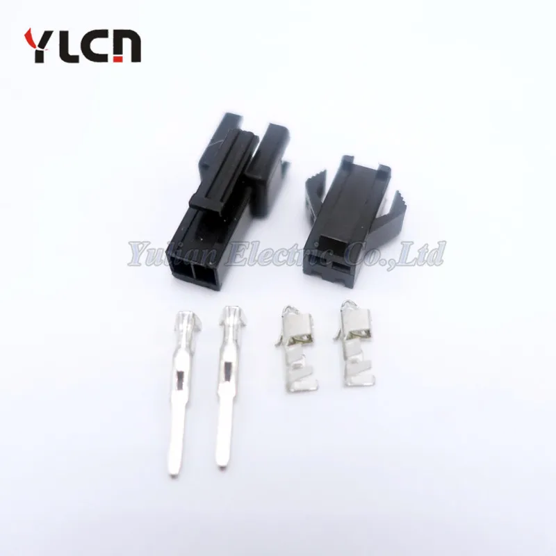 50sets High Quality Connector SM 2Pin Pitch 2.54MM Female and Male Housing + Terminals SM-2P SM-2R JST SM2.54 | Обустройство дома