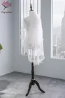 Popodion свадебный головной убор свадебная вуаль кружевная короткая свадебная вуаль с гребнем WAS10100