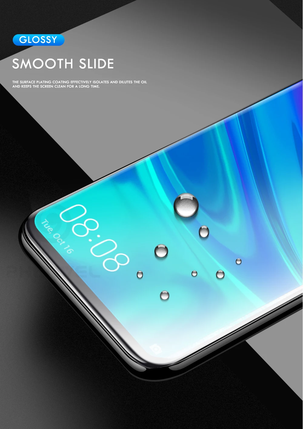 0,1 мм гелевая Защитная пленка для huawei P Smart Plus TPU 3D Защитная пленка для экрана для huawei P smart Гидрогелевая пленка