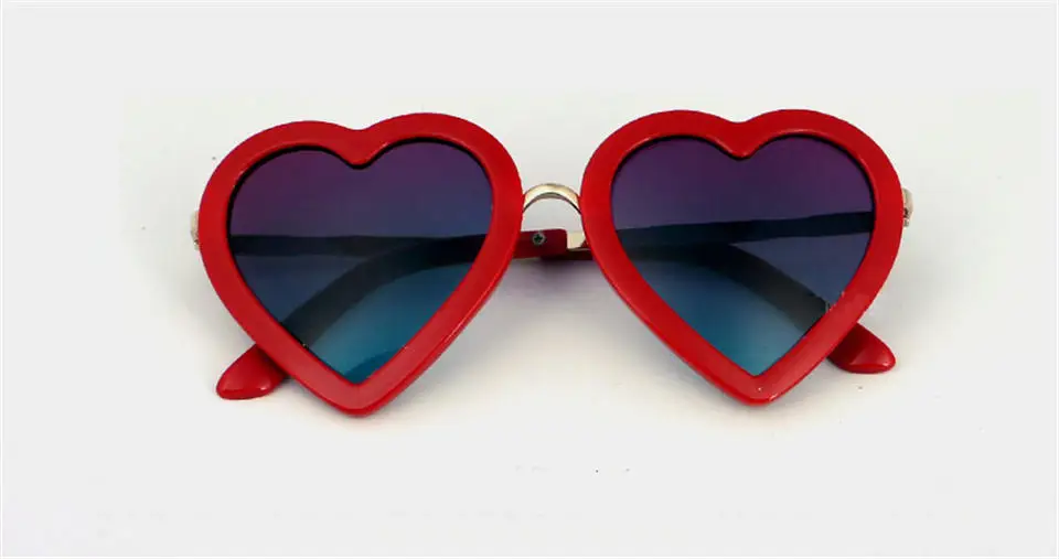 Iboode Love Hearts солнцезащитные очки детские ретро милые Солнцезащитные очки для мальчиков и девочек Подарки Детские очки UV400 Oculos De Sol Gafas