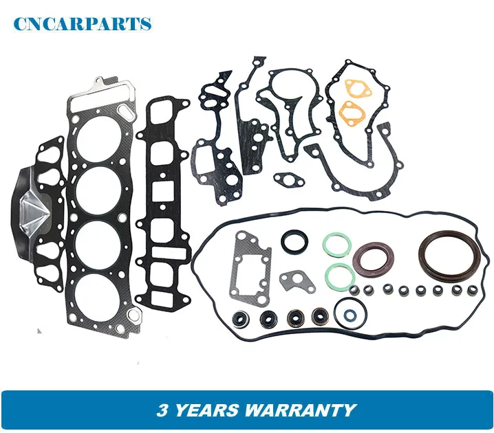 Комплект прокладок для головки VRS подходит Toyota Hilux 22R RN85 RN90 RN105 RN106 RN110 DM881|Полный