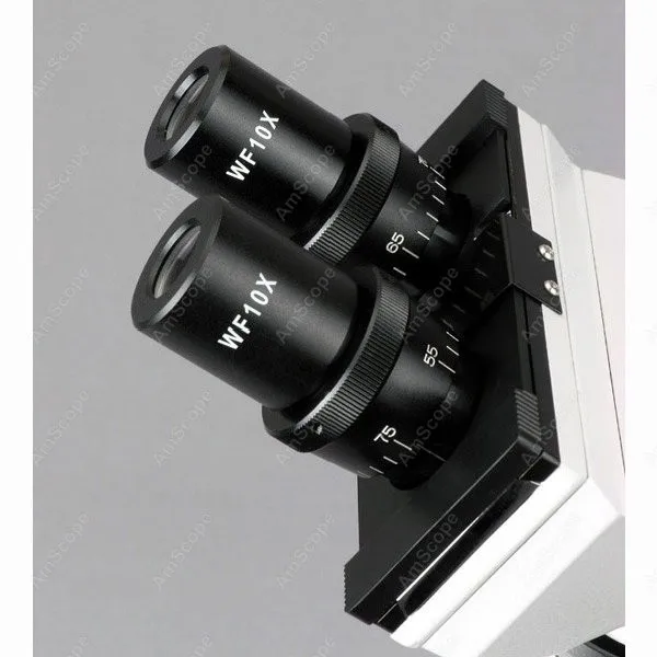Бинокулярный Биологический микроскоп принадлежности AmScope 40x 1000x бинокулярный +