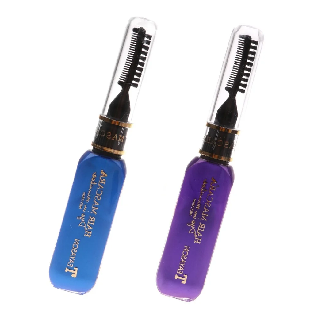 2 бутылки профессиональная краска для волос Временная Краска палочка