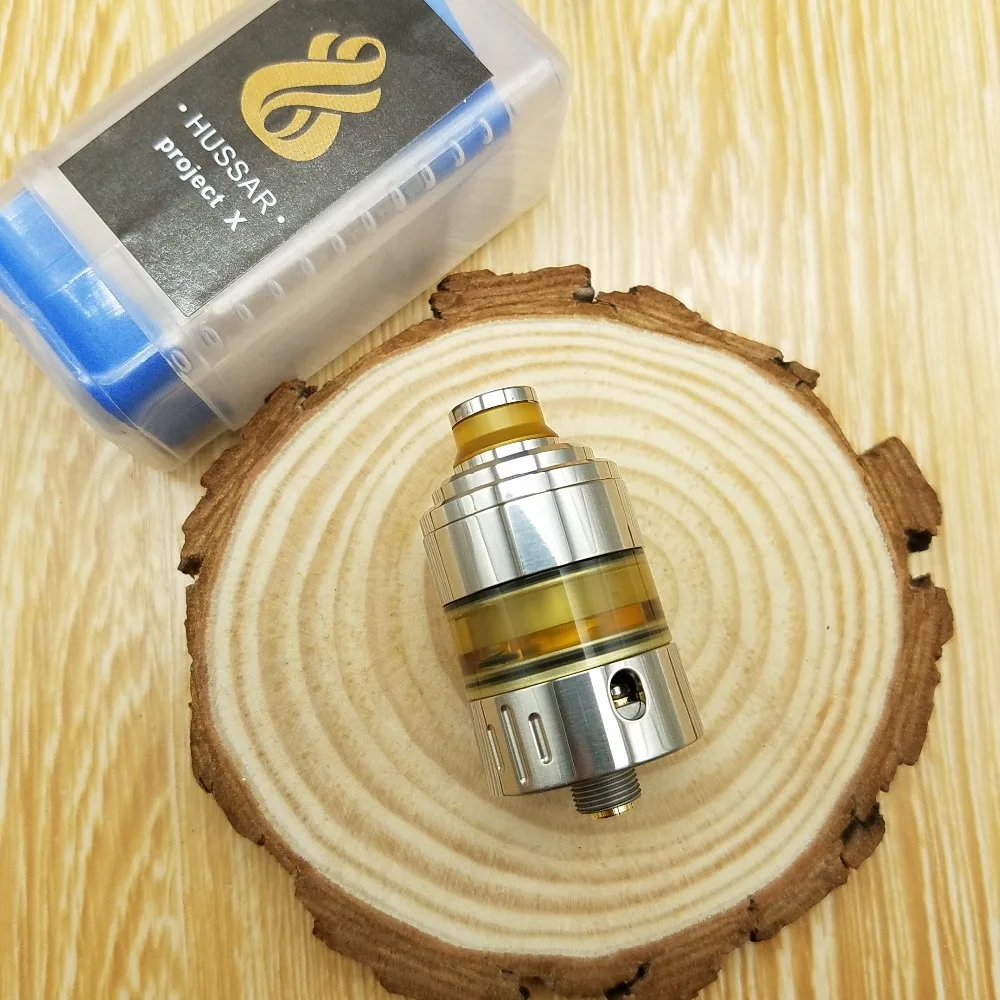 SXK Hussar Project X RDA атомайзер 22 мм реконструкция Регулируемый воздушный поток бак 316