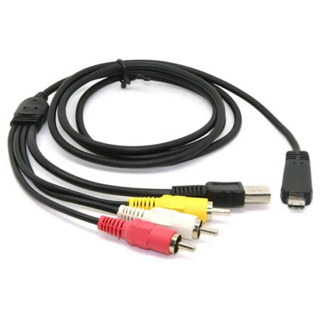 USB AV TV кабель для Фотоаппарата Sony VMC-MD3 Cyber-shot DSC-T99C T99DC T110D W350 W350D W570D H70 TX5C |