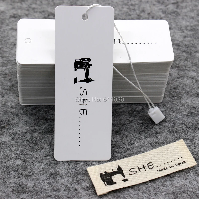1000 шт./партия бирки для одежды/швейных машин|clothing books|clothing hangtagclothing label tag |