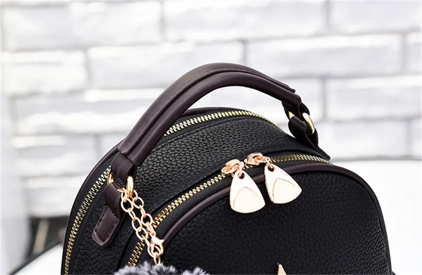Мини Модные женские анти рюкзак ПУ Mochilas