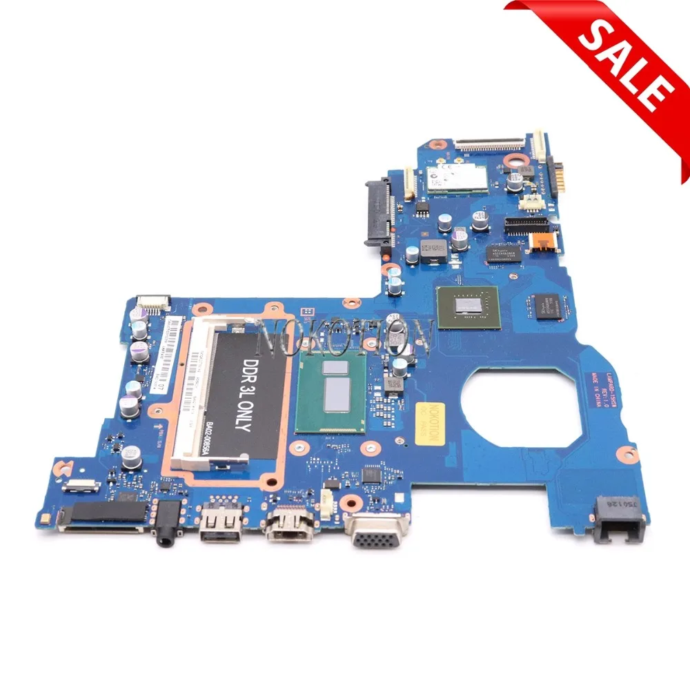 NOKOTION BA92-14161A BA92-14161B For samsung NP-270 270E5J 270E5J-X02CN 15.6 inch laptop motherboard SR1EK I3-4005U GeForce 710M |