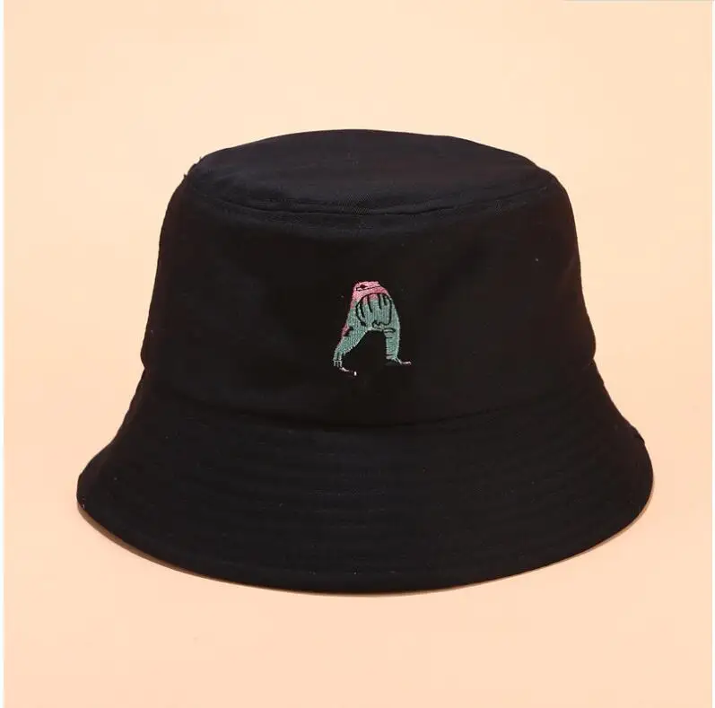 Мужская кепка унисекс с вышивкой складная Кепка розами и Бобом в стиле хип хоп - Фото №1