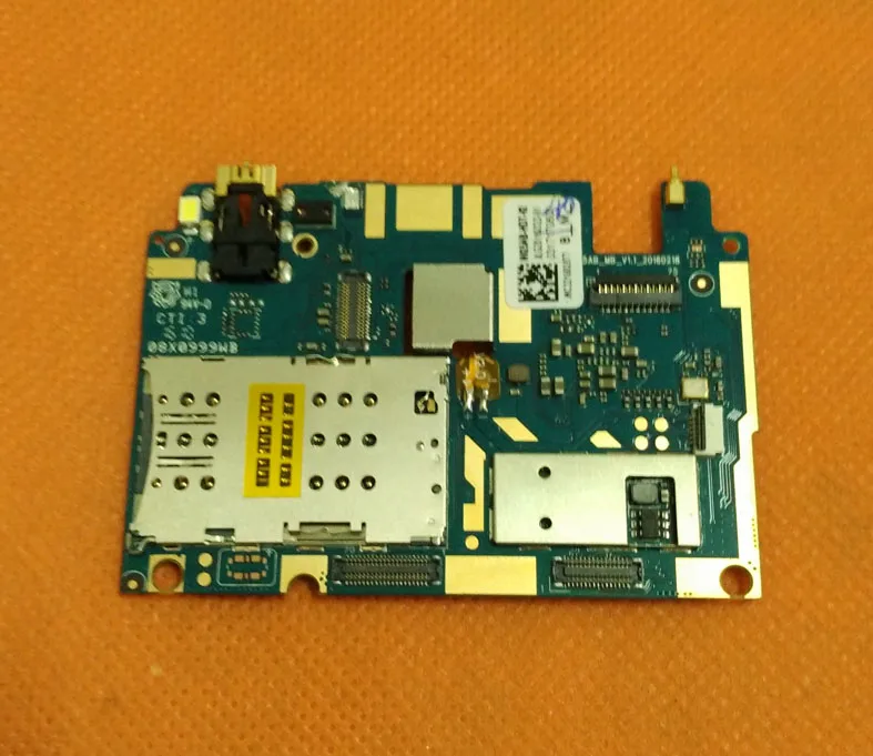 Б/у оригинальная материнская плата 3g ram + 16G rom для UMI Touch MTK6753 Octa Core 5 &quotFHD 1920x1080