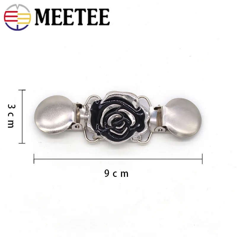 4 шт. модные женские и мужские украшения для свитера кардигана с металлической