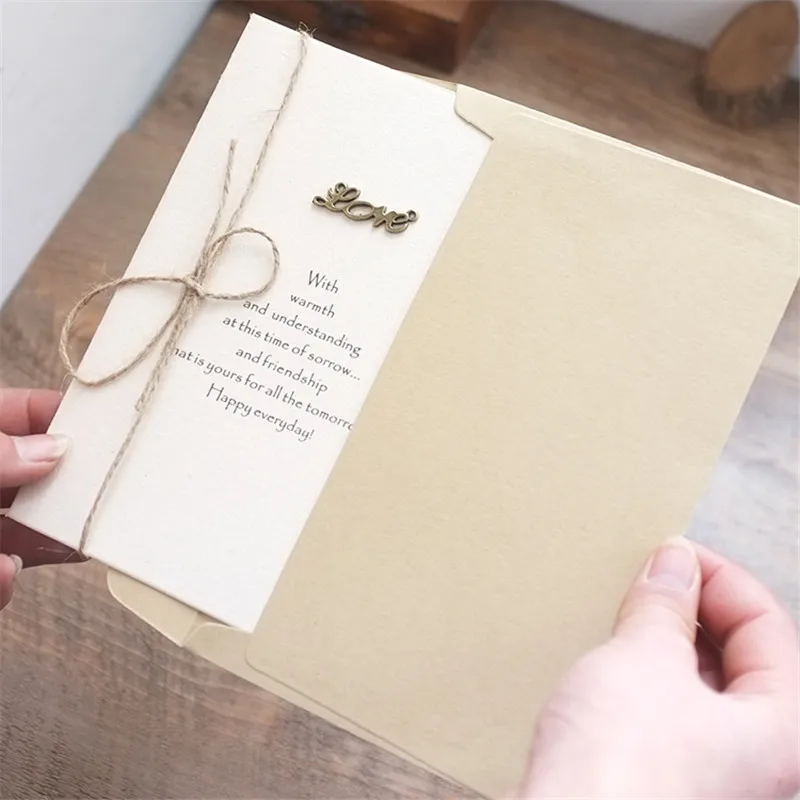 10 шт./лот веселые рождественские открытки Ретро металлические складные серии