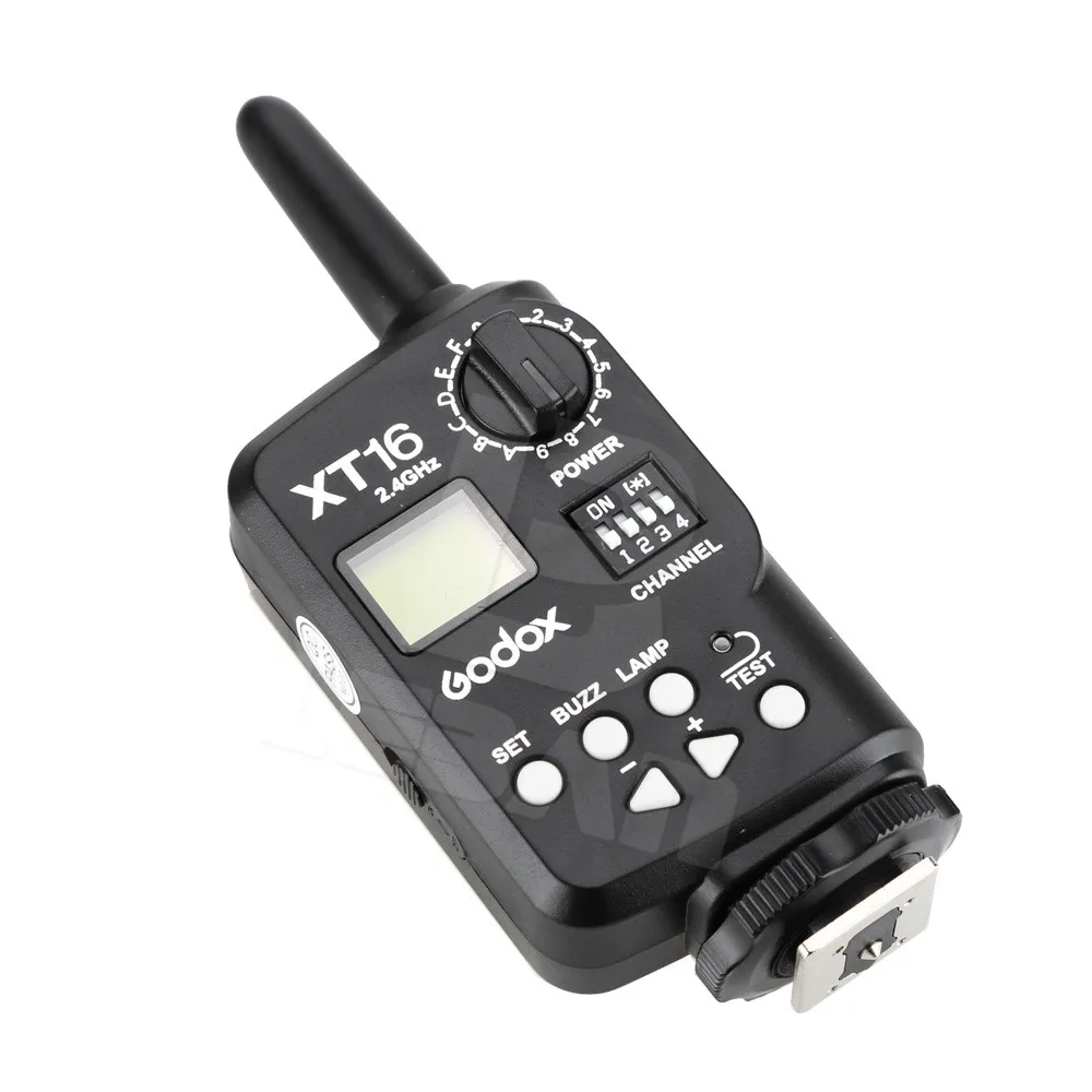 Беспроводной передатчик Godox XT16 2 4G для студийная вспышка (Только передатчик)|wireless