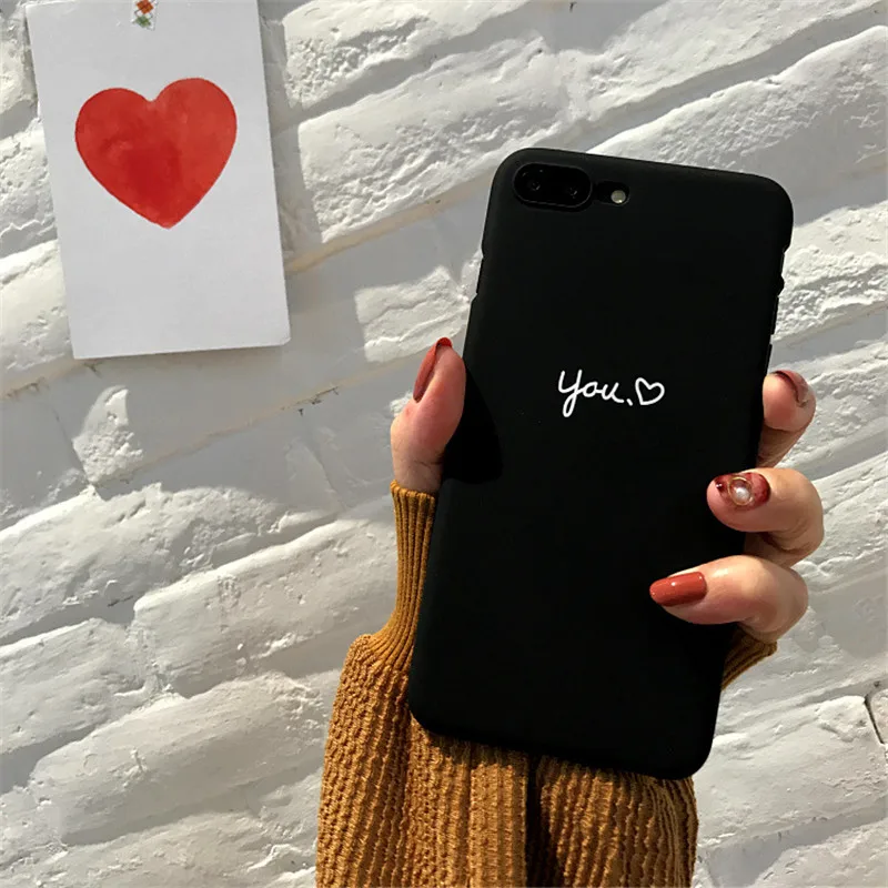 Милый чехол для телефона с розовым сердцем iphone XMax Xr XR 6S 7 7Plus 6Plus 8 8Plus X 5 5S SE PC Чехлы