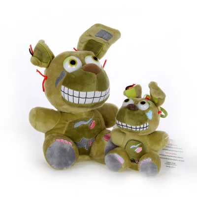 01 Горячая пять ночей у Фредди FNAF медведь Фредди кошмар спрингтап мангл Фокси Бонни брелок кулон подарок на день рождения плюшевые игрушки - Цвет: 01