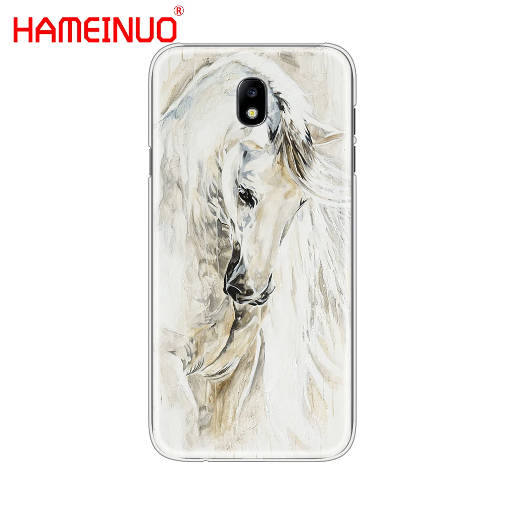 HAMEINUO чехол для телефона с рисунком лошади животного Samsung Galaxy J3 J5 J7 2017 J527 J727 J327 J330 J530