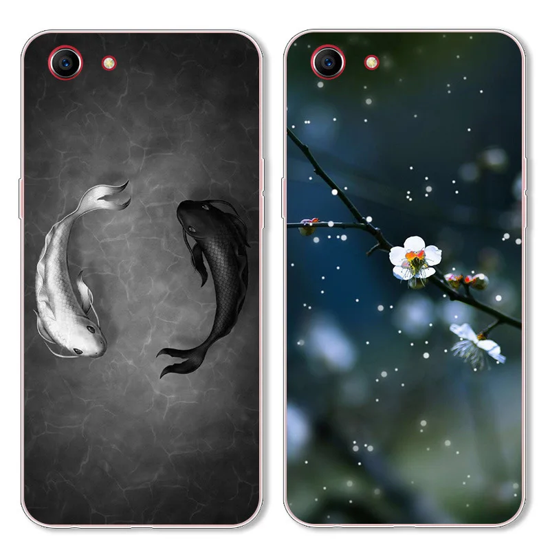5 7 дюймовый чехол для Oppo A83 силиконовый из ТПУ с рисунком девочек OppoA83 Fundas A 83 A83T A83M