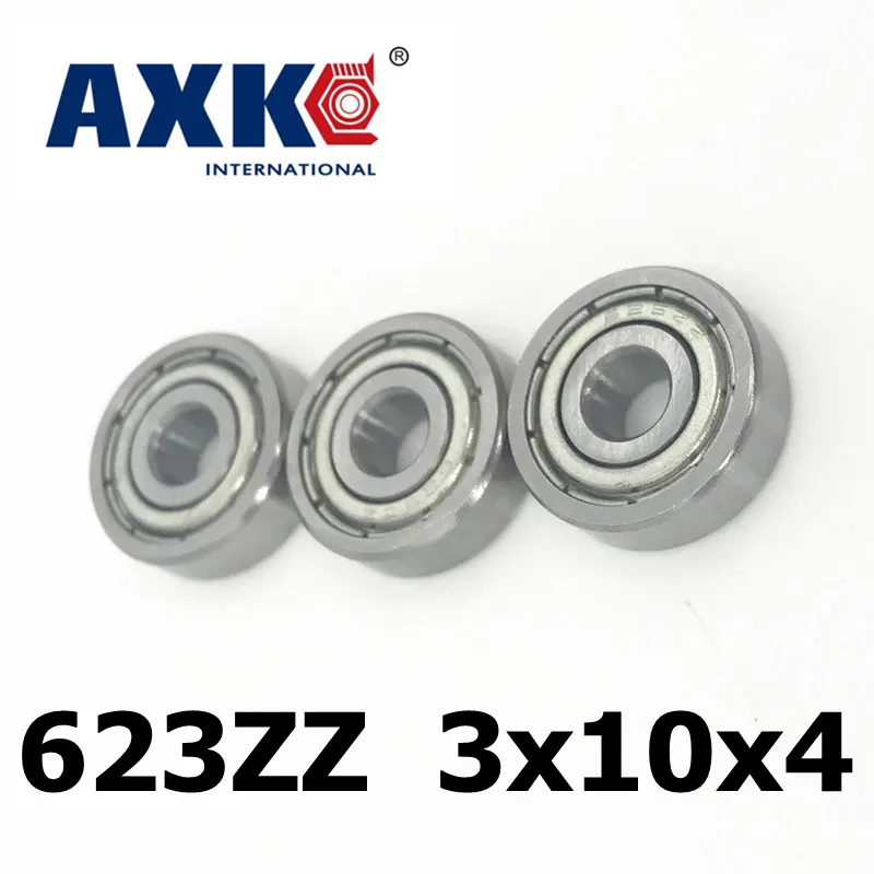 Axk 623zz подшипник Φ 10 шт 3x10x4 мм миниатюрные 623-2z шарикоподшипники 623 Zz Emq Z3v3 качество |