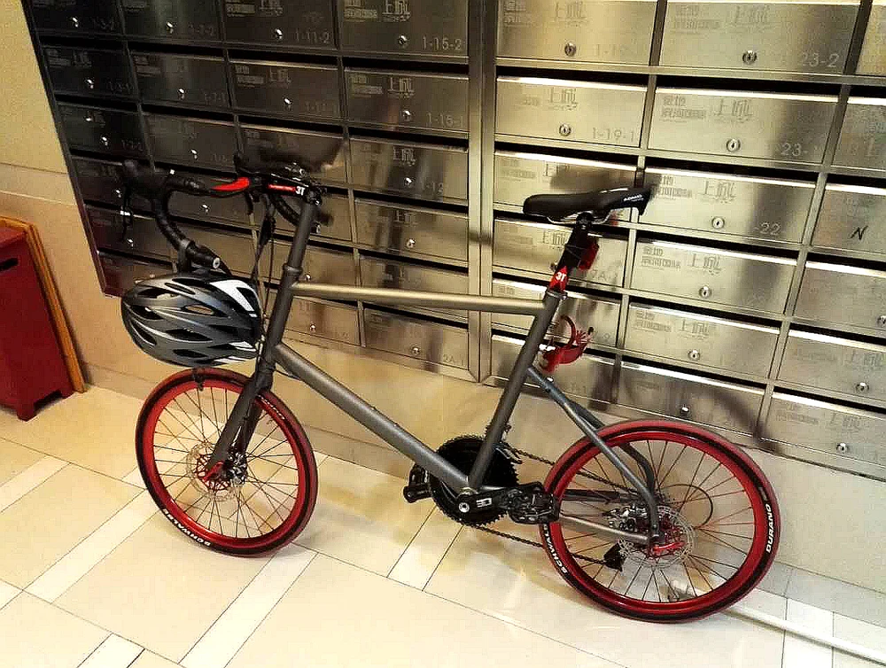 Титановая велосипедная Рама 20er колесо титановая minivelo без швов|bike frame design|bike spacerbike