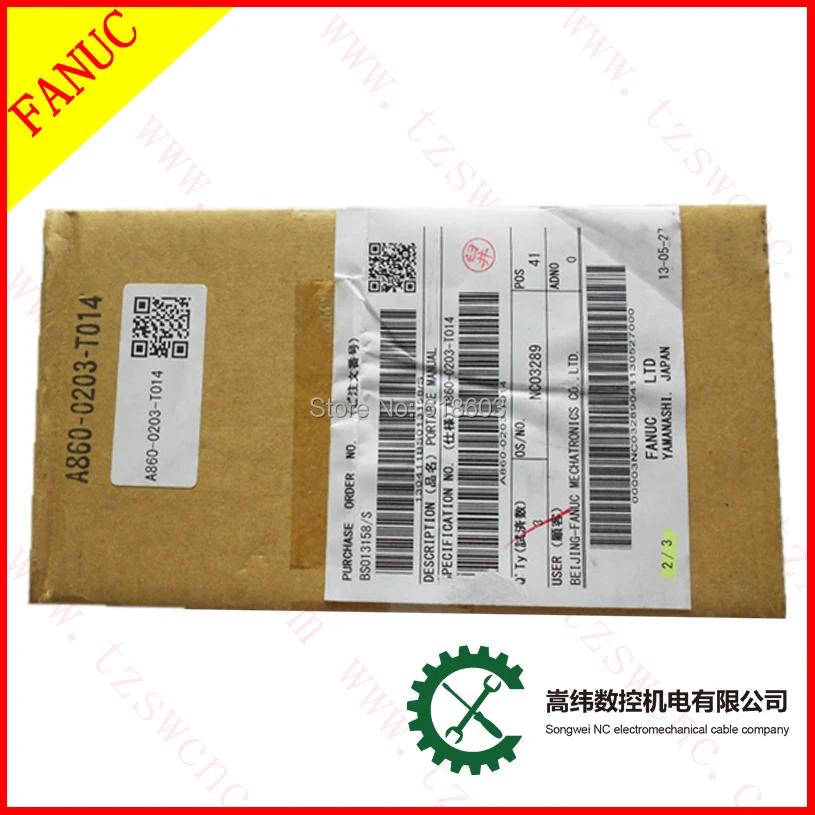 FANUC импульсный кодер A860 0203 T014 ЧПУ запасные части маховик|controller control|encoder fanucencoder pulse