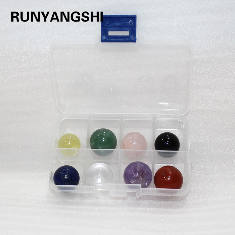 Восемь материалов натуральный хрустальный шар коробка для сбора ручная работа