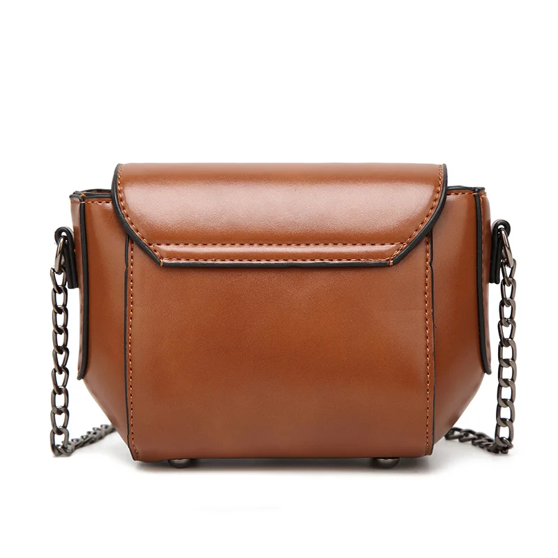 2017 Новая Сумка Известная Марка Женщины Цепи Кожа PU Женщин Старинные Небольшой