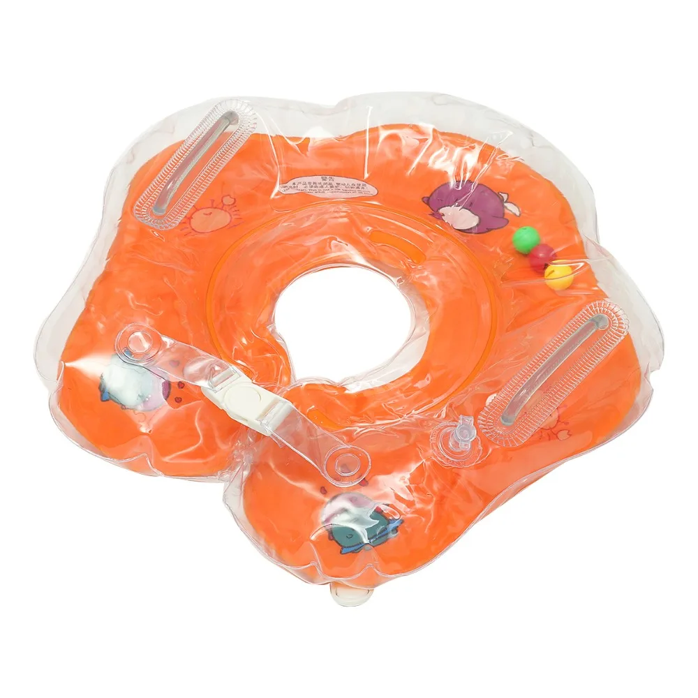 Детское кольцо для плавания на шею Двойная подушка безопасности детский