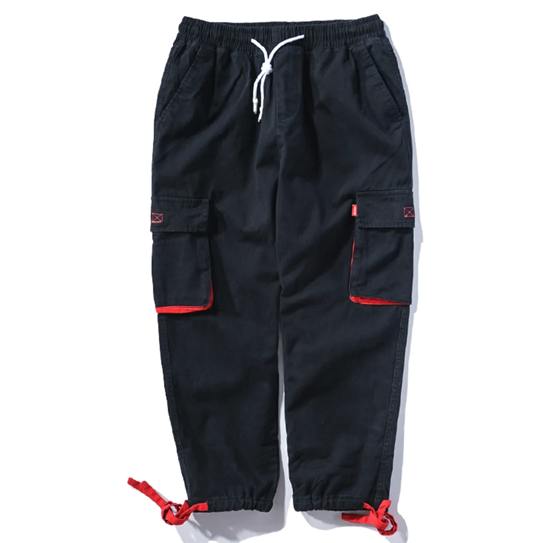 Aelfric Eden модные мужские Штаны карго Jogger боковые цветные накладные карманы 2018 High