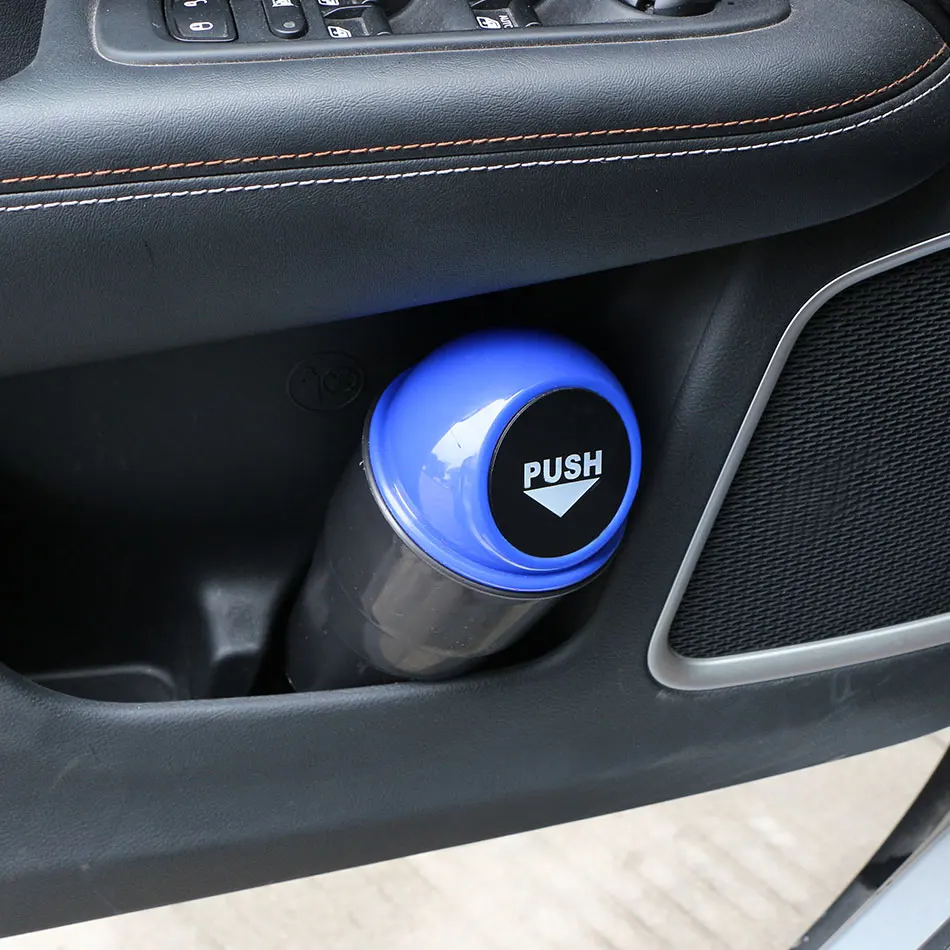 

Car Styling Car Trash Can Garbage Dust Car Trash Bin for Seat Alhambra Altea Cordoba Exeo Lbiza Leon Nuevo Lbiza Toledo Exeo