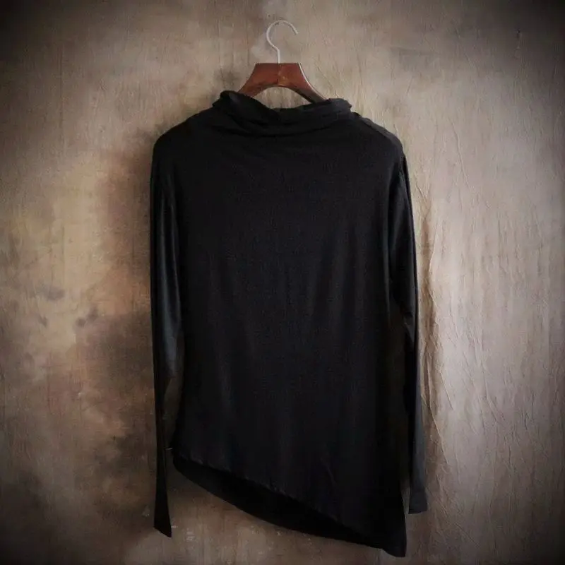 Всесезонная Универсальная футболка мужские футболки мода 2016 хип-хоп необычная