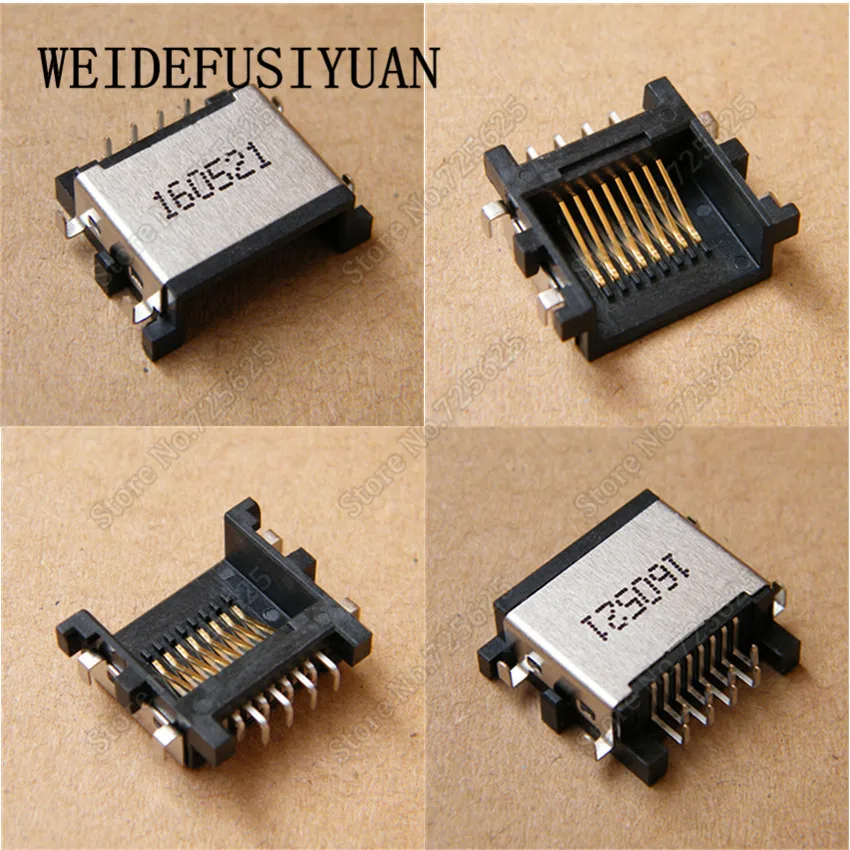Разъем ETHERNET LAN для ноутбука ASUS X452A X550 K550 X552 X552E X550EP K550V F550V RJ45 10 шт.|jack port|lan jackethernet lan |