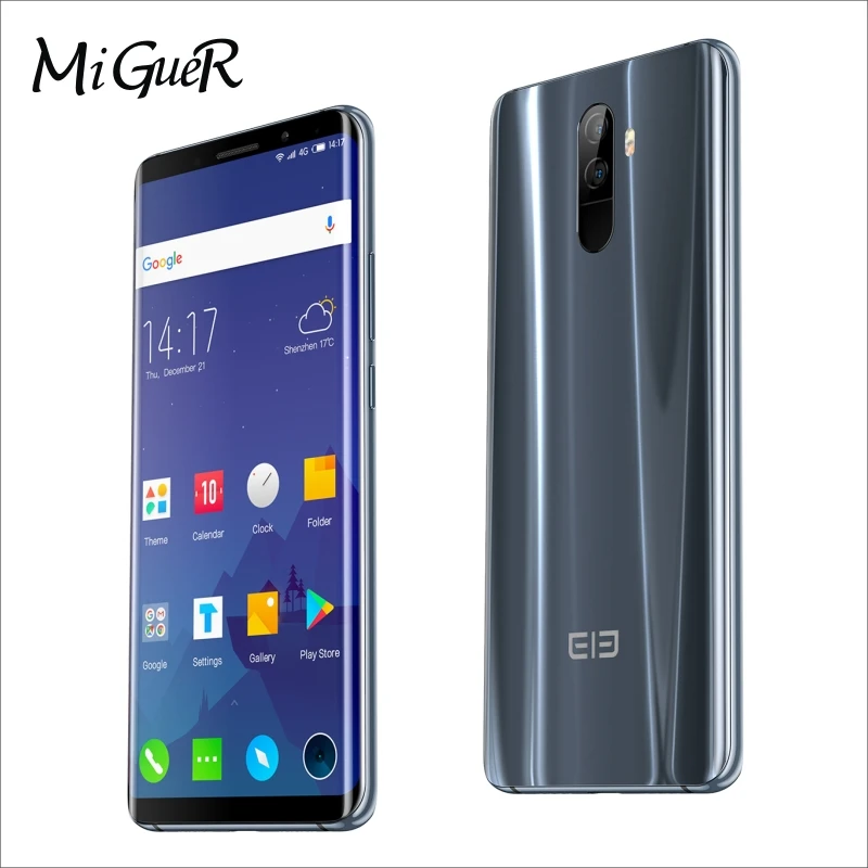 Elephone U Pro Snapdragon 660 мобильный телефон 8 0 дюймов Android 5 99 Octa Core 6 ГБ + 128 3550 мАч 13.0MP 4 г Face ID