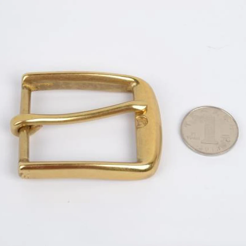 Аксессуары для изделий из кожи сделай сам цельная латунная пряжка ремня 39 мм