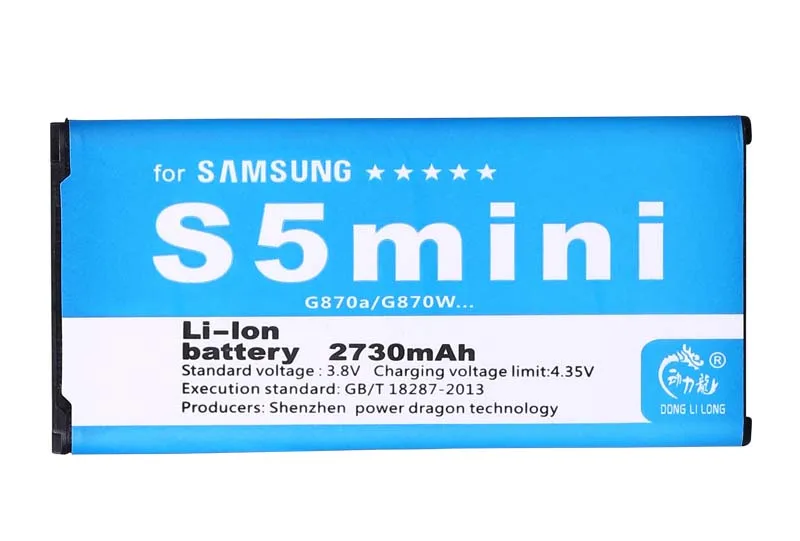 EB BG800CBE батарея для Samsung GALAXY S5 mini S5MINI SM G800F G870a G870W G870 G800 Donglilong BG800BBE