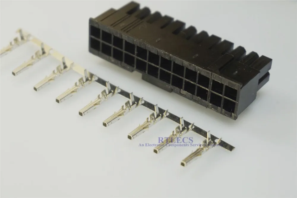 20 комплектов 5557 4 2 мм + контактный корпус разъем материнская плата CPU ATX 24 питания