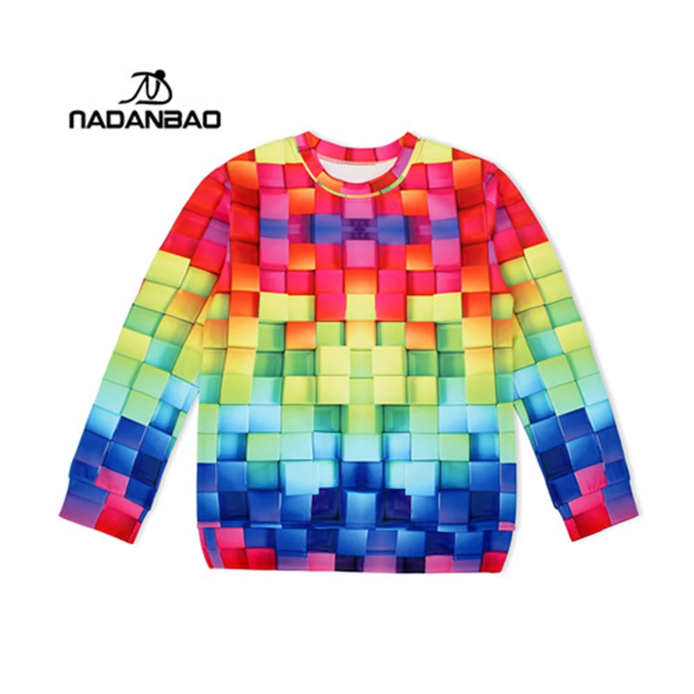 NADANBAO 3D Розовый Открытый свитшот с длинным рукавом Sudaderas женские толстовки