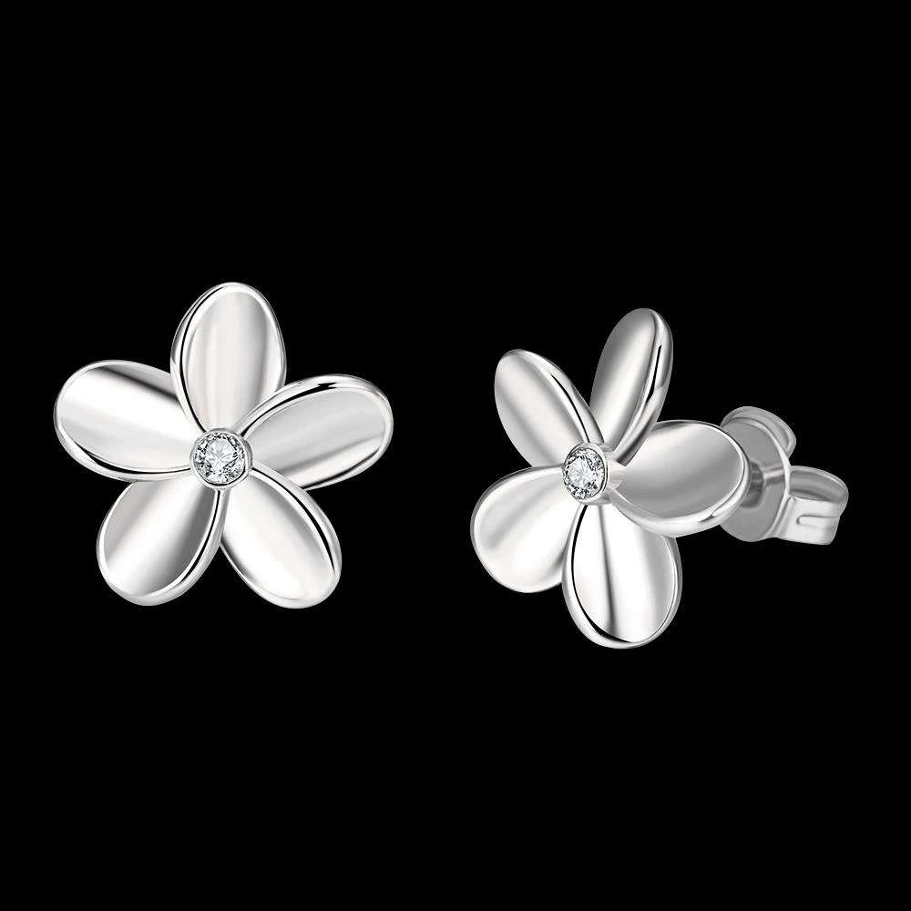 Pendientes flor цветок корейская мода интернет-магазины Индия серьги в виде единорогов