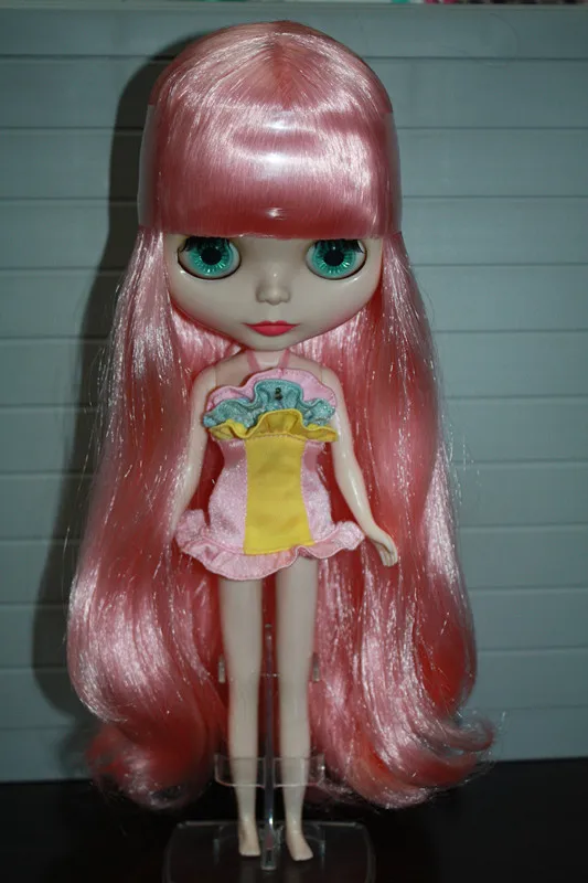 Телесная кукла blyth розовые волосы ksm01 | Игрушки и хобби