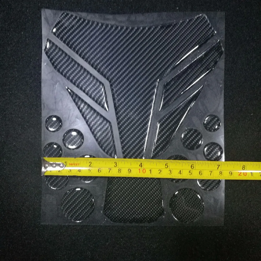 Новый мотоцикл велосипед топливный бак 5d четырехмерные наклейки из углеродного