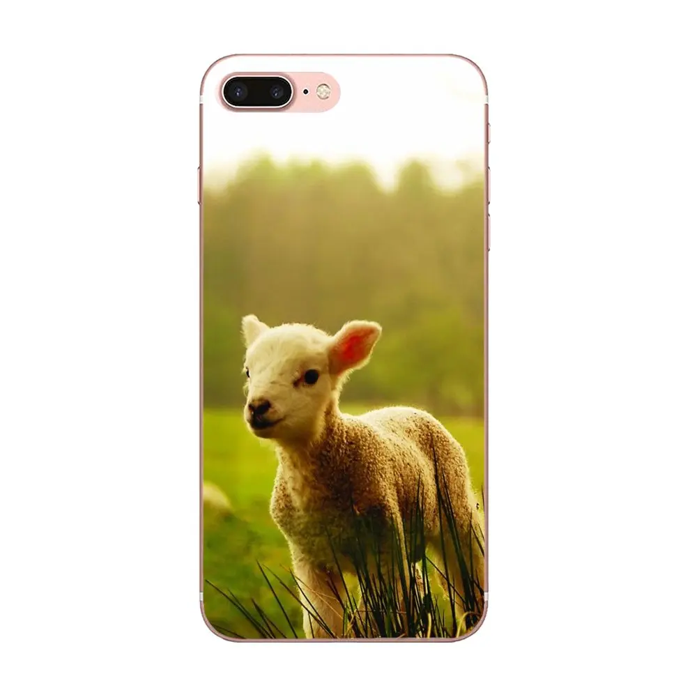 Soft Phone Case Cover For Huawei P7 P8 P9 P10 P20 P30 Lite Mini Plus Pro 2017 2018 2019 Sheep Pattern Rubber Tpu | Мобильные