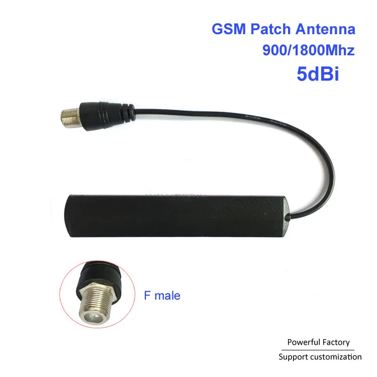 DS усилитель сигнала сотового телефона GSM патч-антенна с разъемом F 1 шт. | Мобильные
