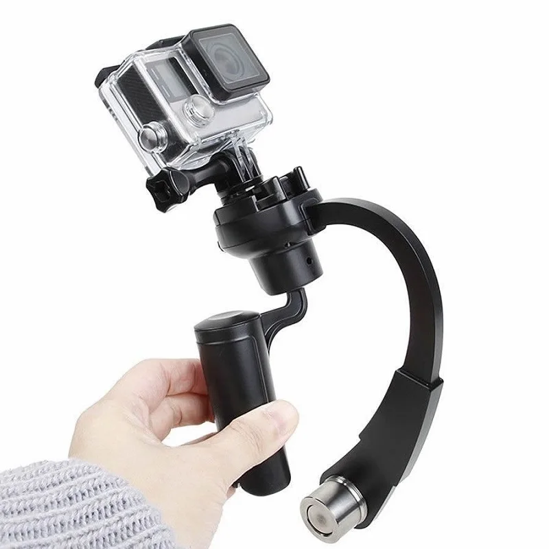 Изогнутый ручной карданный стабилизатор видео Steadicam Curve для GoPro Hero серии SJCam EKEN Yi